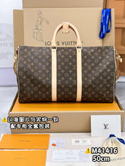 LV Keepall Bandouliere 50 M41416 Size 50 x 29 x 23 cm