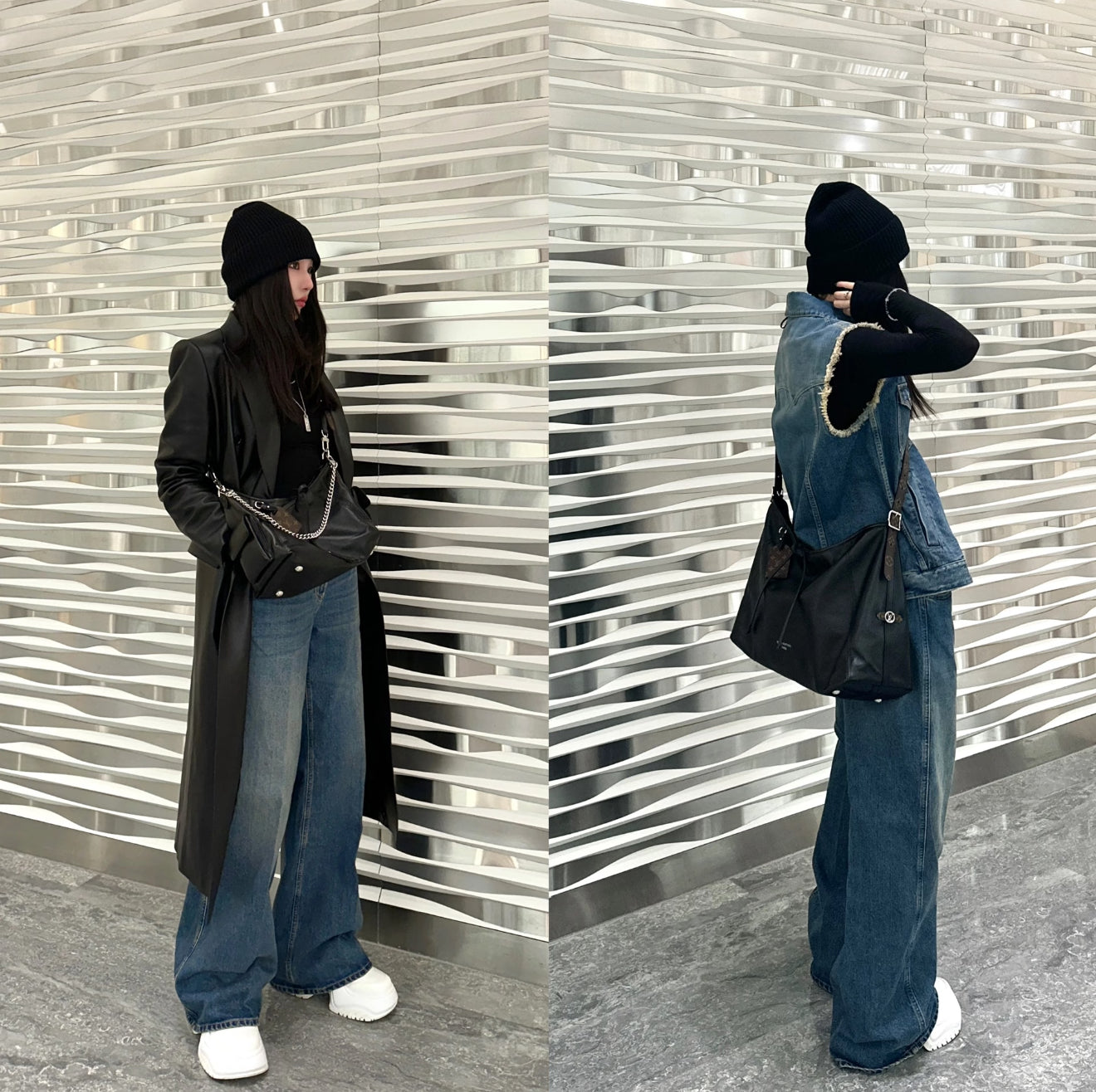 LV CarryAll Vibe MM M25143
Size 39 x 30 x 15 cm