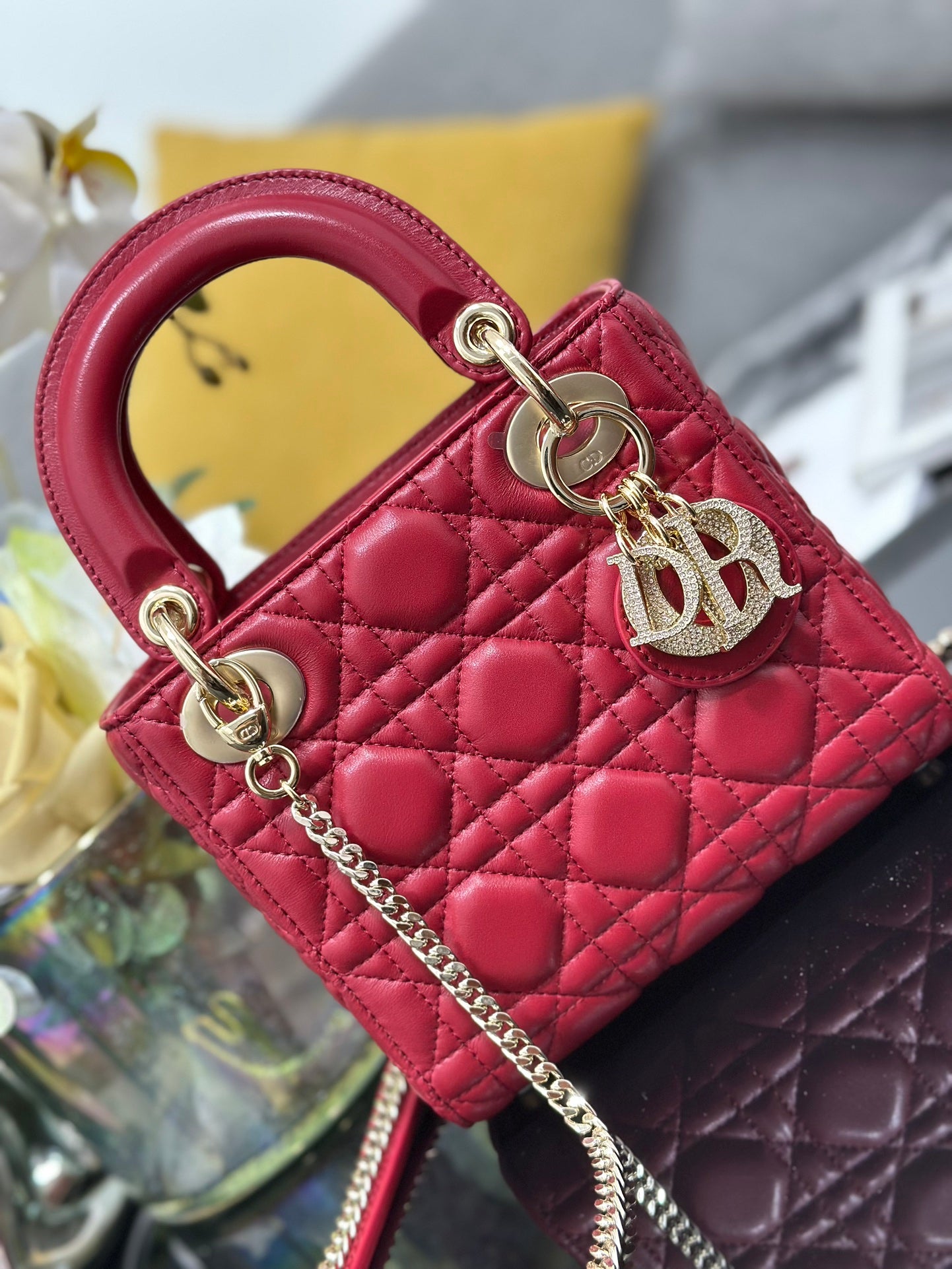 Dior Mini LadyDior Lambskin
