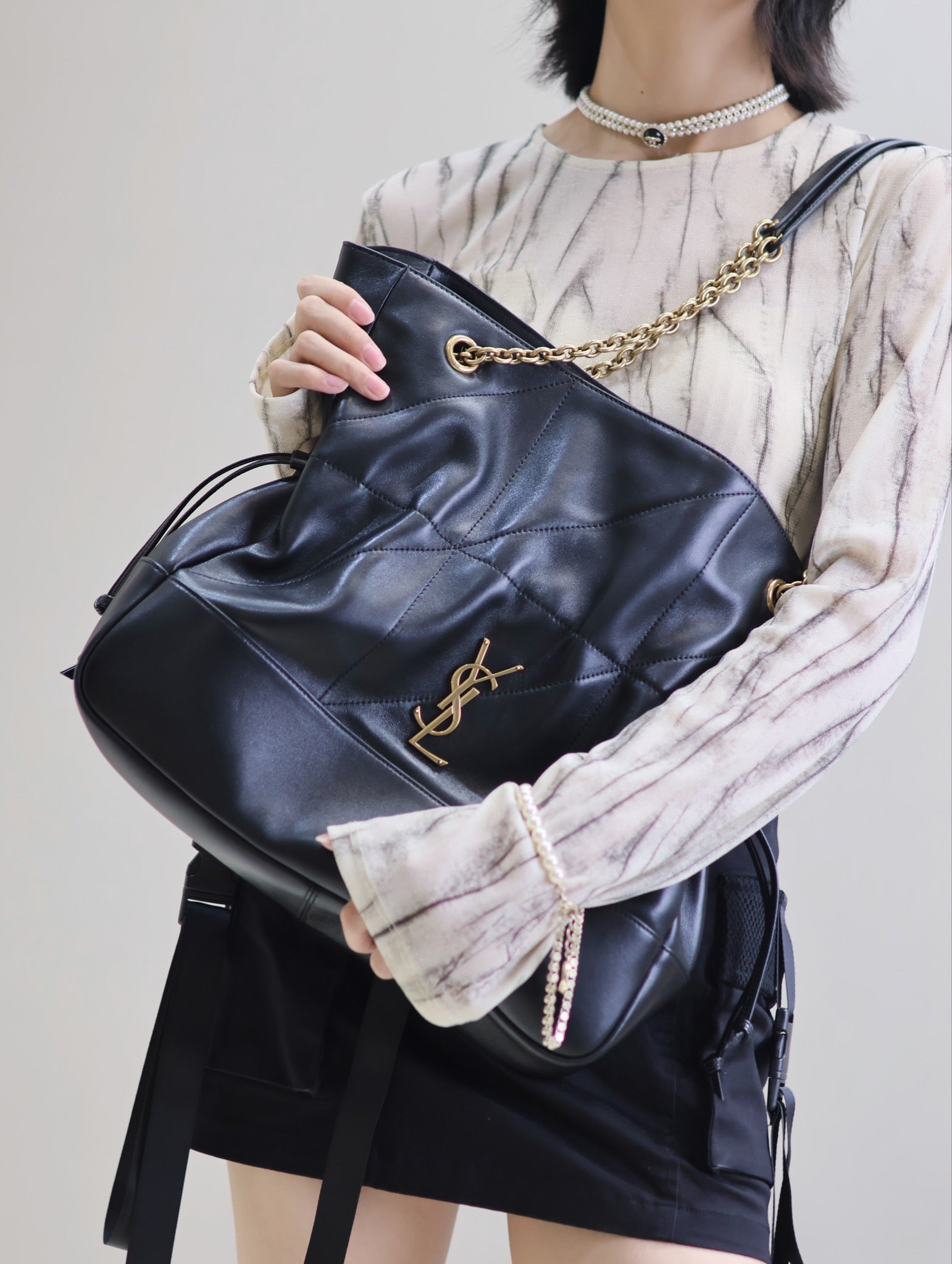 YSL Jamie Shopping Large In Lambskin