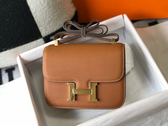 𝑺𝒑𝒆𝒄𝒊𝒂𝒍 𝑪𝒖𝒔𝒕𝒐𝒎𝒂𝒅𝒆 Hermes Constance Gold 37 金棕  Epsom Leather