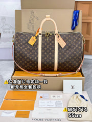 LV Keepall Bandouliere 55 M41414 Size 55 x 31 x 24 cm