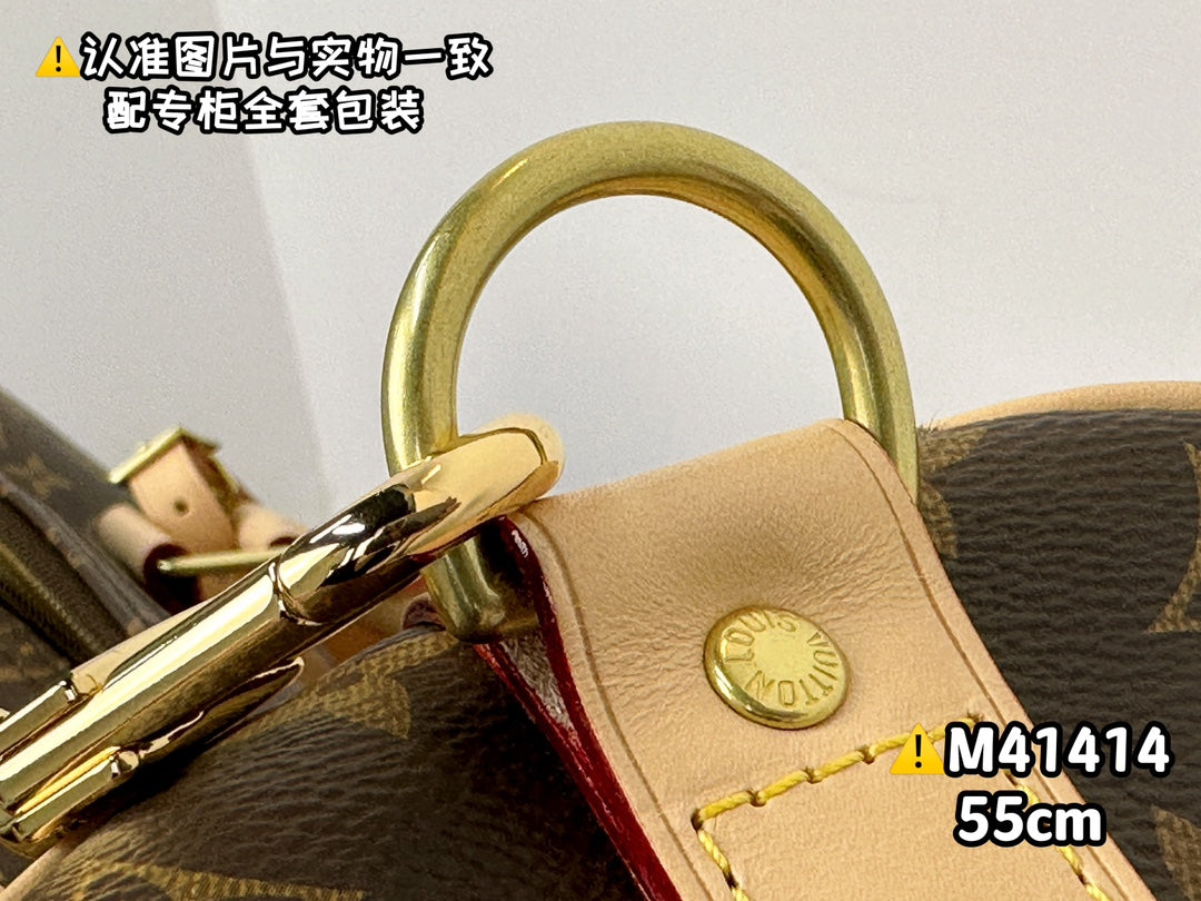 LV Keepall Bandouliere 55 M41414 Size 55 x 31 x 24 cm