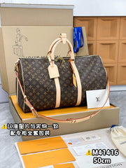 LV Keepall Bandouliere 50 M41416 Size 50 x 29 x 23 cm